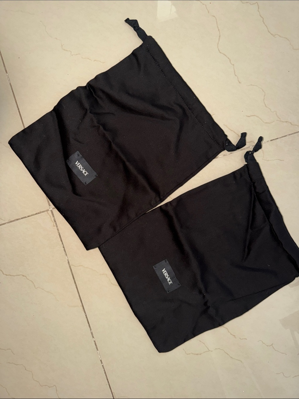 Versace Black Dustwr bag